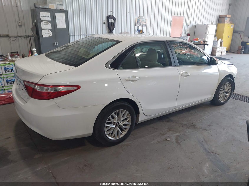 Vin: 4t1bf1fkxgu245134, lot: 46637860, toyota camry le 20164