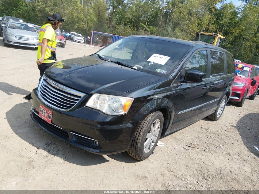 Vin: 2c4rc1bg3dr696492, lot: 46637869, chrysler town & country touring 20132
