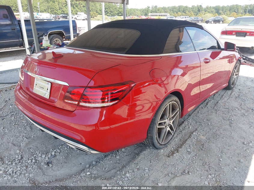 Vin: wddkk6ff4gf331114, lot: 46637876, mercedes-benz e 400 20164
