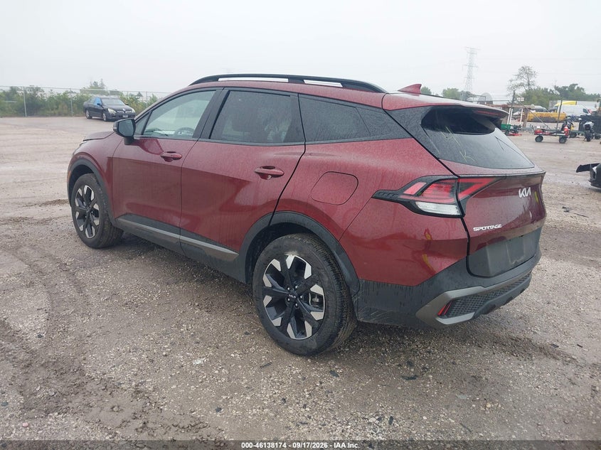 Vin: 5xyk6cdf7rg203756, lot: 46637908, kia sportage x-line 20243