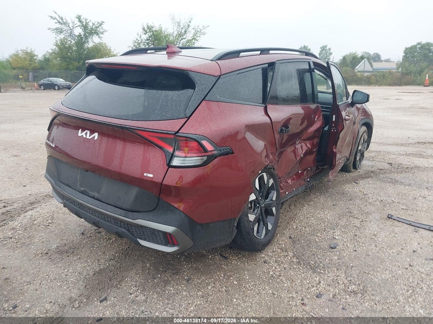 Vin: 5xyk6cdf7rg203756, lot: 46637908, kia sportage x-line 20244