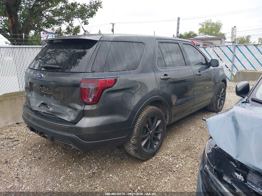 Vin: 1fm5k8d87jga64717, lot: 46637909, ford explorer xlt 20184