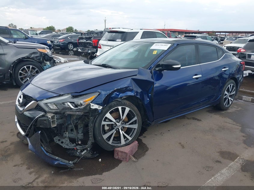 Vin: 1n4aa6ap3gc430555, lot: 46637935, nissan maxima 3.5 sl 20162