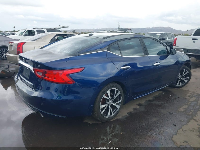 Vin: 1n4aa6ap3gc430555, lot: 46637935, nissan maxima 3.5 sl 20164