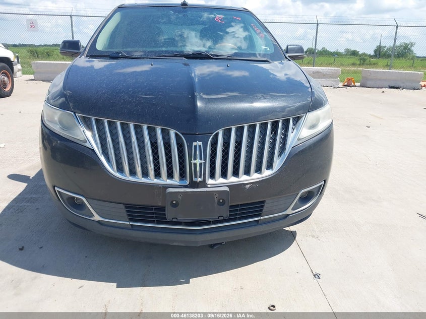 LINCOLN MKX 2013 VIN 2LMDJ6JK8DBL23041