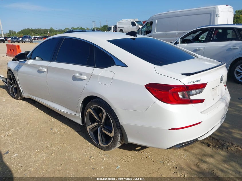 Vin: 1hgcv1f38na040755, lot: 46637938, honda accord sport 20223
