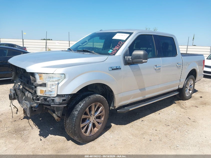 Vin: 1ftew1cf0hfa82332, lot: 46637946, ford f-150 xlt 20172