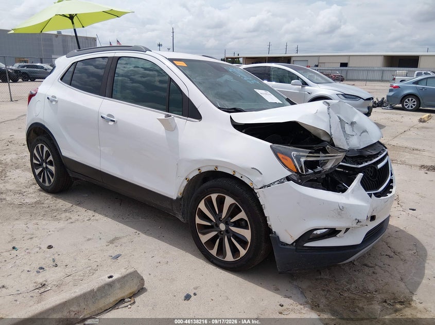 Vin: kl4cjcsm3kb840741, lot: 46637950, buick encore fwd essence 2019 img_1