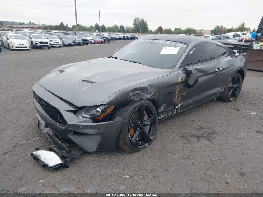 Vin: 1fa6p8cf0m5143971, lot: 46637960, ford mustang gt premium fastback 20212
