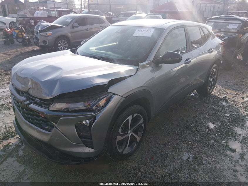Vin: kl77lge29rc199504, lot: 46637968, chevrolet trax fwd 1rs 20242