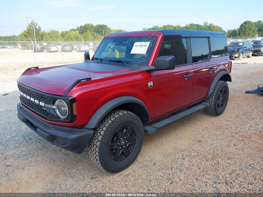 Vin: 1fmde7bh5sla69861, lot: 46637974, ford bronco big bend 20252