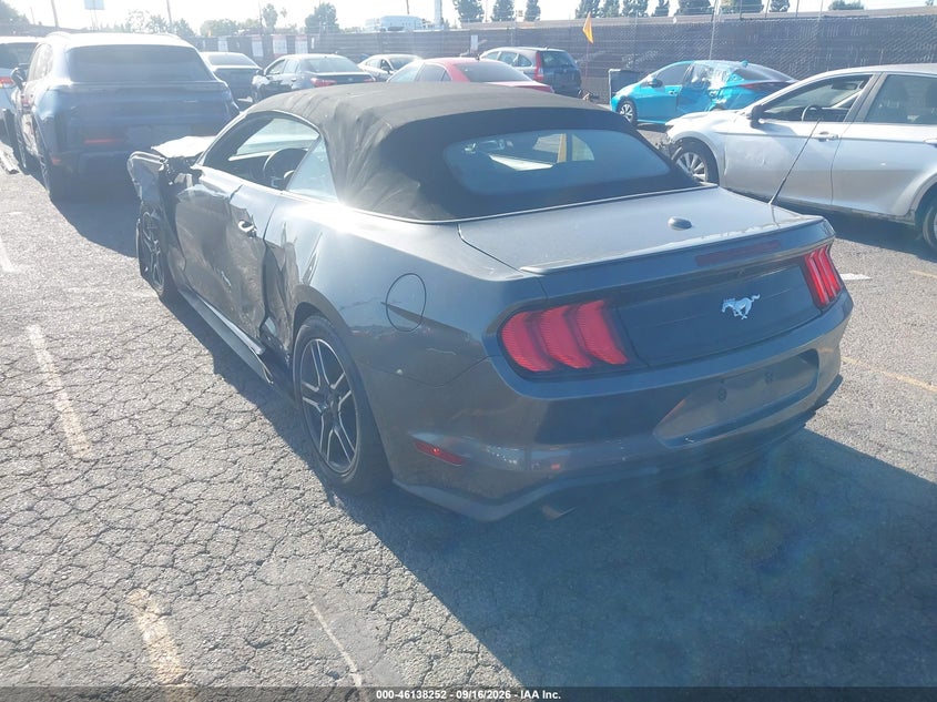 Vin: 1fatp8uh1l5125867, lot: 46637986, ford mustang ecoboost premium 20203