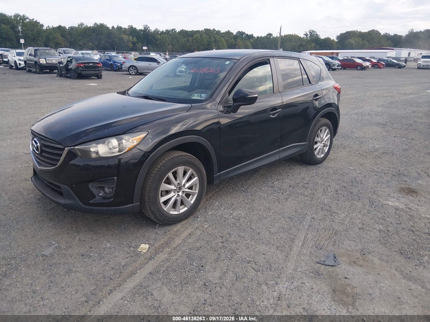 Vin: jm3ke4cy1g0606282, lot: 46637997, mazda cx-5 touring 20162