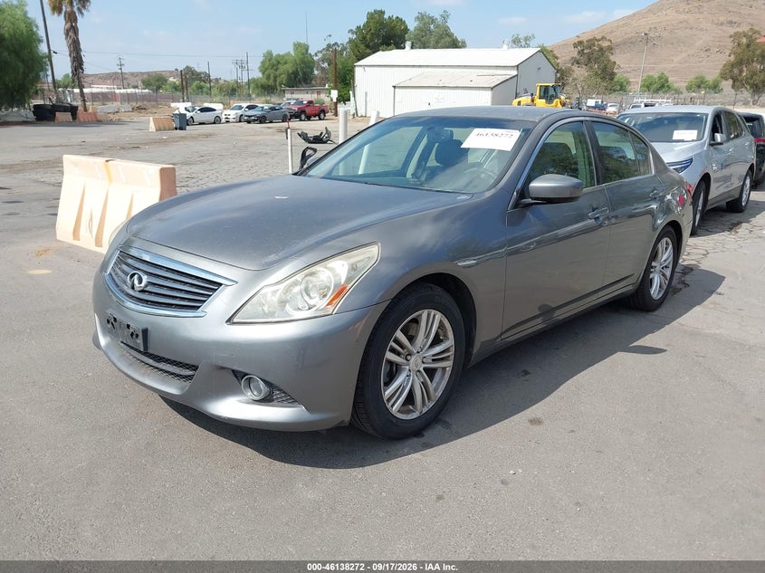 Vin: jn1cv6ap2cm625805, lot: 46638006, infiniti g37 journey 20122