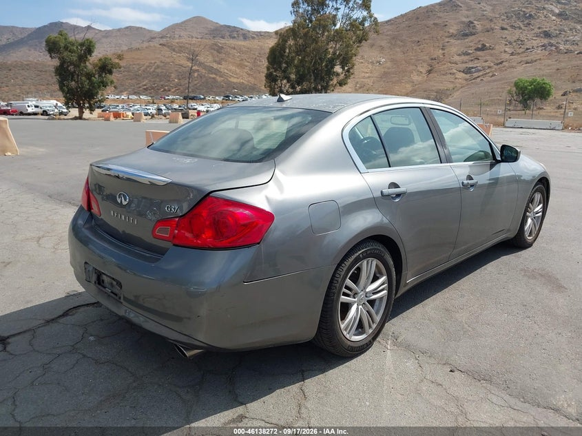 Vin: jn1cv6ap2cm625805, lot: 46638006, infiniti g37 journey 20124
