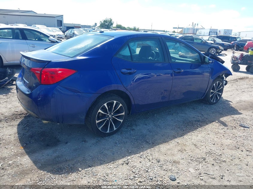 Vin: 2t1burhe5hc778362, lot: 46638011, toyota corolla se 20174