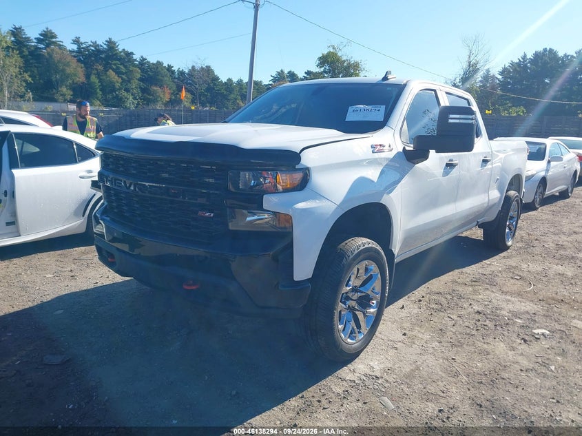 Vin: 3gcpycek6ng193339, lot: 46638028, chevrolet silverado 1500 ltd custom trail boss 20222