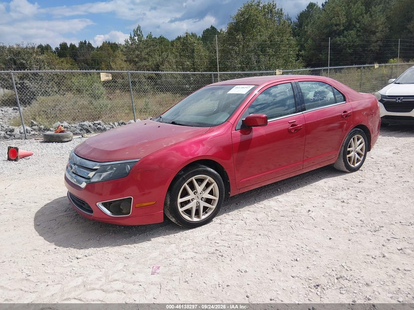 Vin: 3fahp0ja1ar312499, lot: 46638031, ford fusion sel 20102