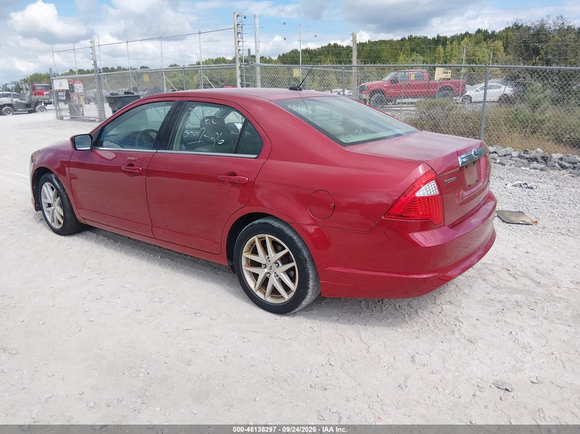 Vin: 3fahp0ja1ar312499, lot: 46638031, ford fusion sel 20103