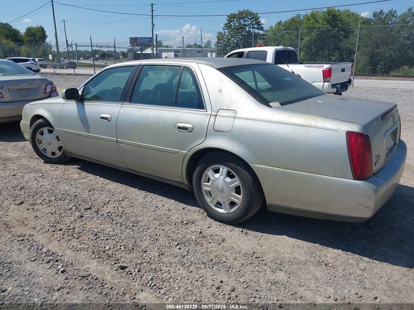 CADILLAC DEVILLE 2004 VIN 1G6KD54Y64U191760