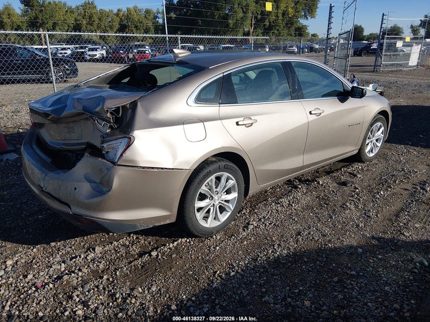 Vin: 1g1zd5st3sf141430, lot: 46638061, chevrolet malibu fwd 1lt 20254