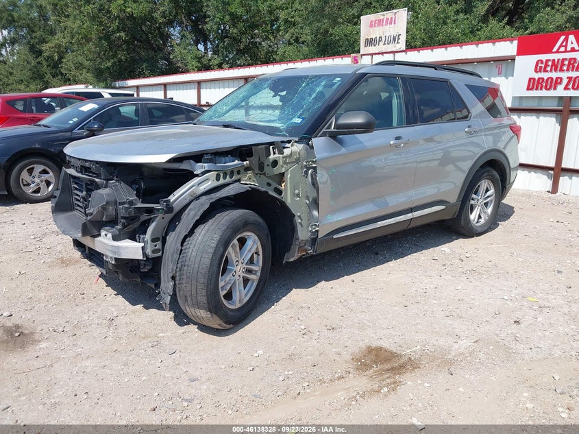 Vin: 1fmsk7dh2pgb19595, lot: 46638062, ford explorer xlt 20232