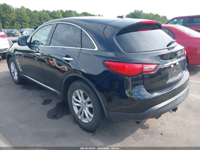 Vin: jn8cs1mw9gm752928, lot: 46638063, infiniti qx70 20163