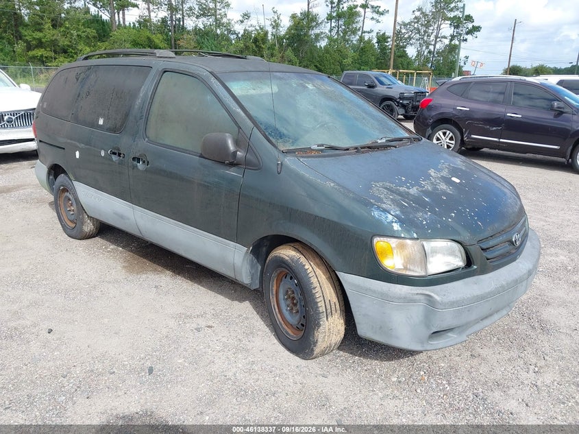 2001 TOYOTA SIENNA auction photo 1