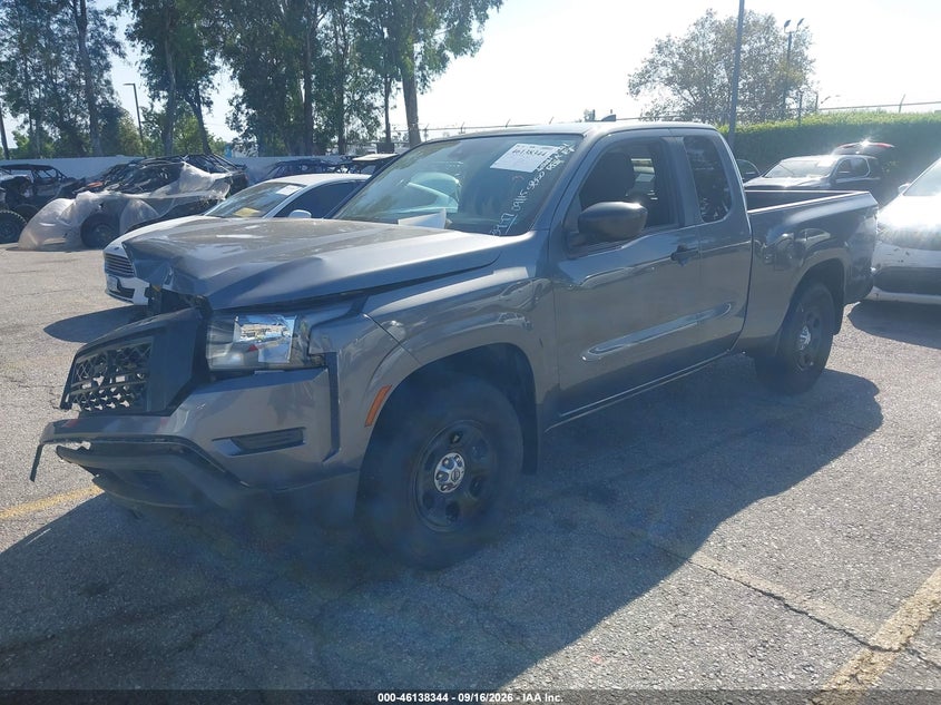 Vin: 1n6ed1cl4pn628997, lot: 46638078, nissan frontier king cab s 4x2 20232