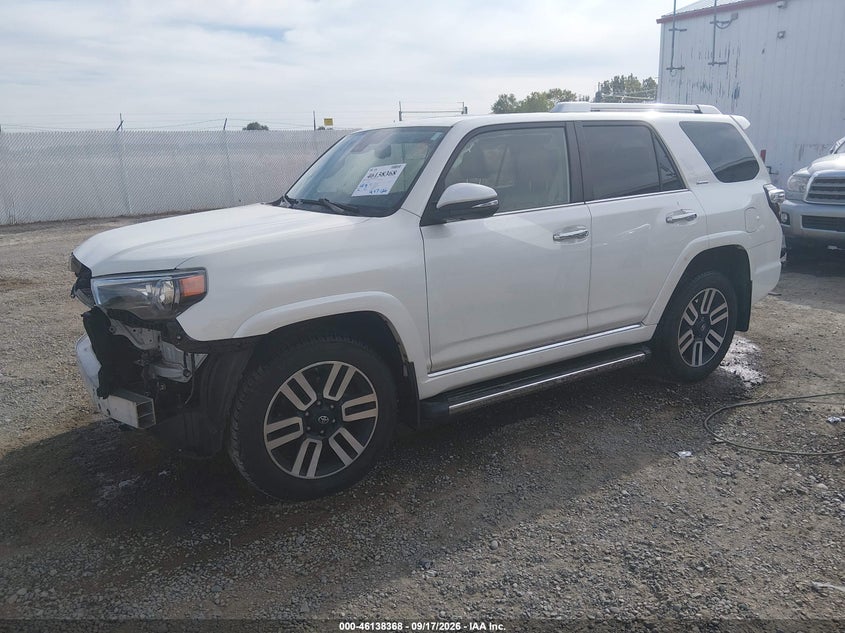 Vin: jtebu5jr7l5773641, lot: 46638102, toyota 4runner limited 20202