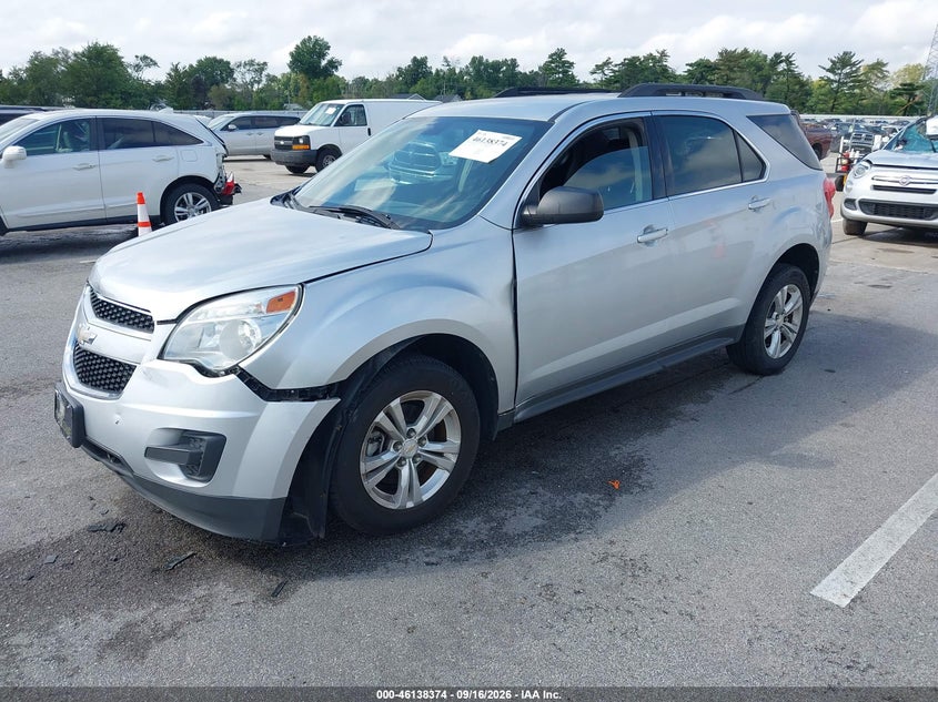Vin: 2gnaldec3b1207227, lot: 46638108, chevrolet equinox 1lt 20112