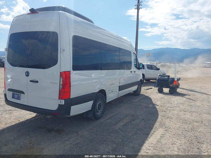 Vin: w1z4kghy2tt611205, lot: 46638111, mercedes-benz sprinter 2500 high roof 4-cyl diesel 20264