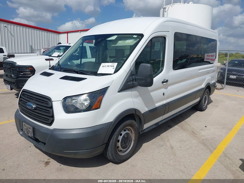 Vin: 1fbax2cm5jkb18839, lot: 46638122, ford transit-350 xl 20182