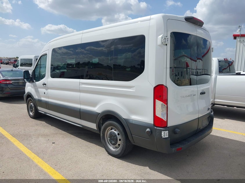 Vin: 1fbax2cm5jkb18839, lot: 46638122, ford transit-350 xl 20183