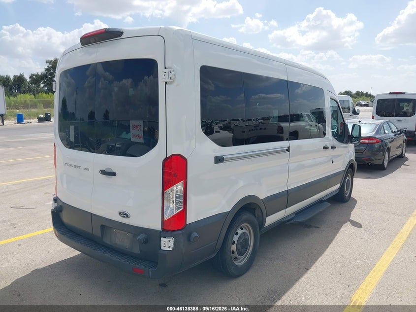 Vin: 1fbax2cm5jkb18839, lot: 46638122, ford transit-350 xl 20184