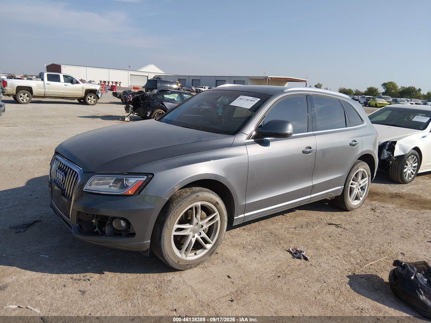 Vin: wa1lfafp5fa140418, lot: 46638123, audi q5 2.0t premium 20152