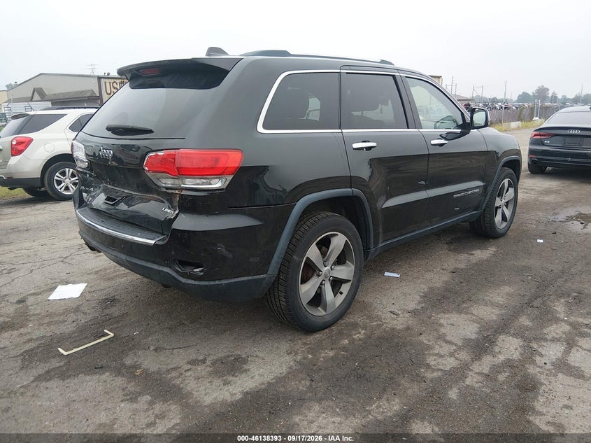 Vin: 1c4rjfbg9ec578167, lot: 46638127, jeep grand cherokee limited 20144
