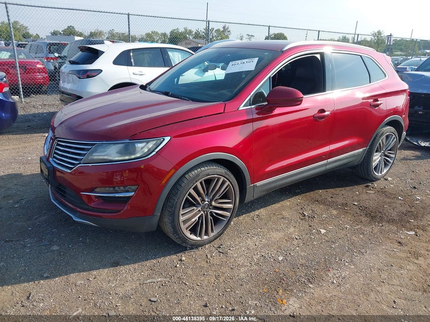 Vin: 5lmtj2ah9fuj07634, lot: 46638129, lincoln mkc 20152