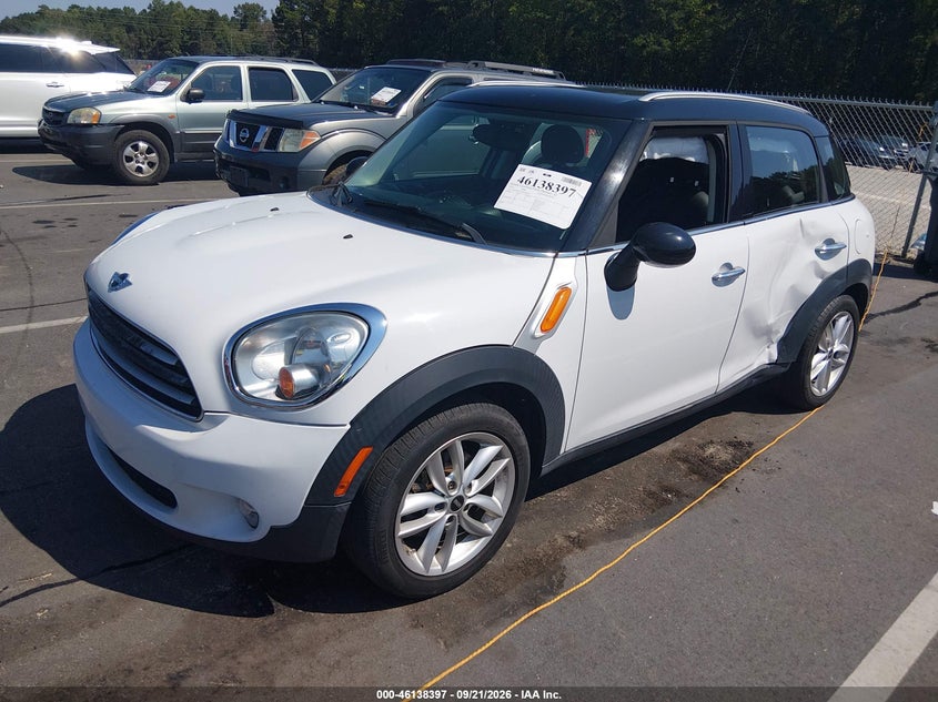 Vin: wmwzb3c50dwm08119, lot: 46638131, mini countryman cooper 20132
