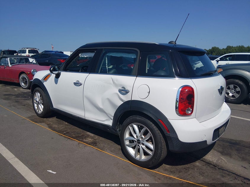 Vin: wmwzb3c50dwm08119, lot: 46638131, mini countryman cooper 20133