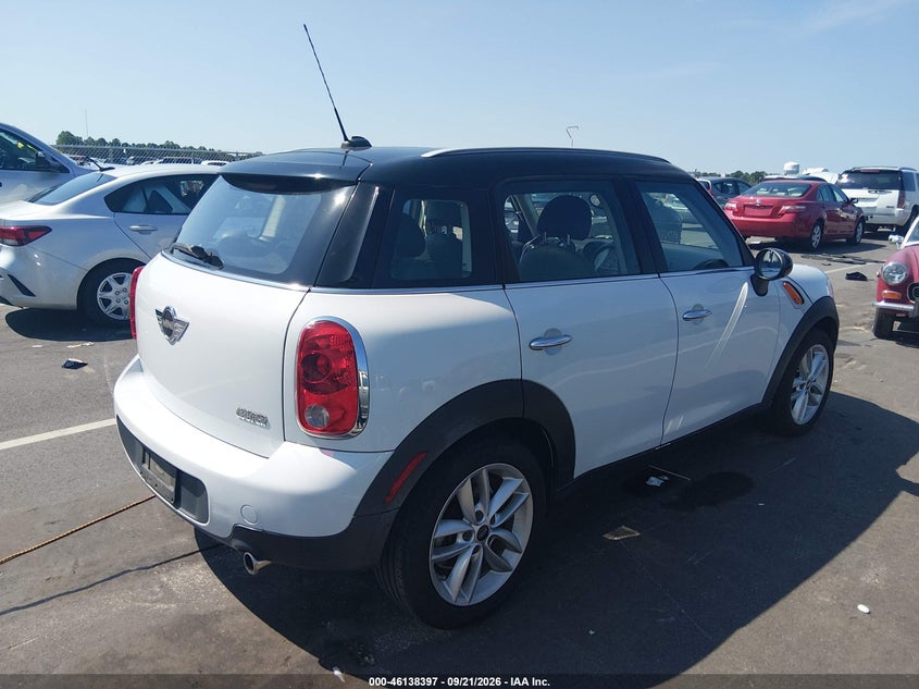 Vin: wmwzb3c50dwm08119, lot: 46638131, mini countryman cooper 20134