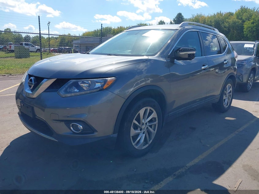 Vin: 5n1at2mv2fc801433, lot: 46638134, nissan rogue sl 20152