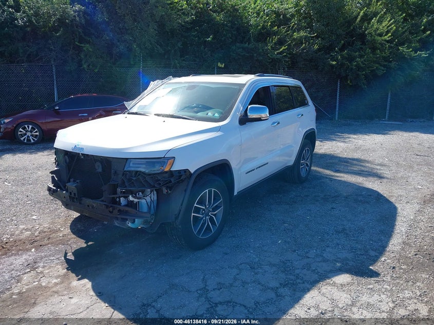 Vin: 1c4rjfbg2mc564898, lot: 46638150, jeep grand cherokee limited 4x4 20212