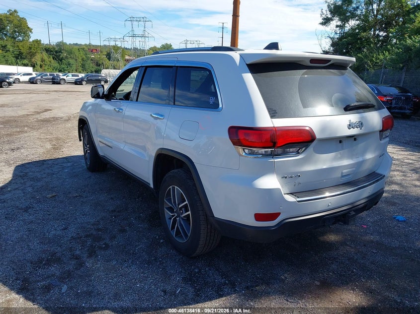 Vin: 1c4rjfbg2mc564898, lot: 46638150, jeep grand cherokee limited 4x4 20213