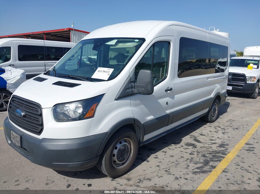 Vin: 1fbax2cm0jkb18828, lot: 46638154, ford transit-350 xl 20182