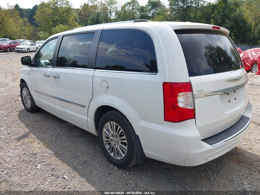 Vin: 2c4rc1cg3er224891, lot: 46638155, chrysler town & country touring-l 30th anniversary 20143