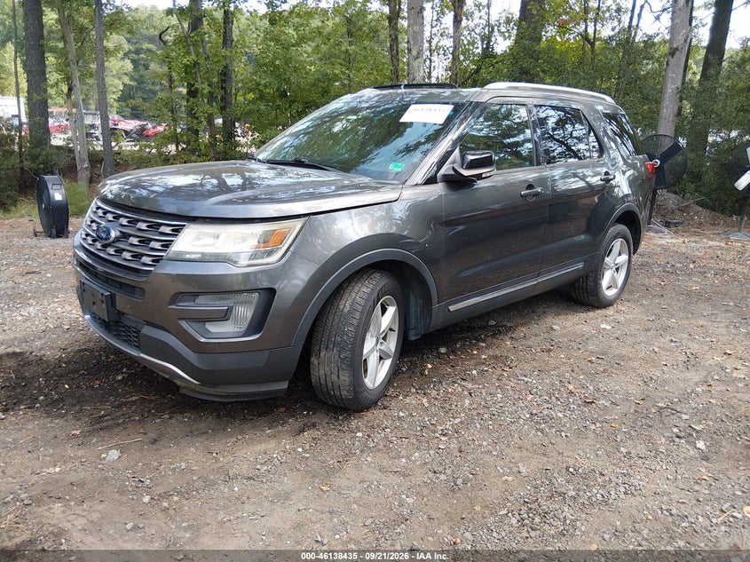 Vin: 1fm5k8d82ggc10532, lot: 46638169, ford explorer xlt 20162