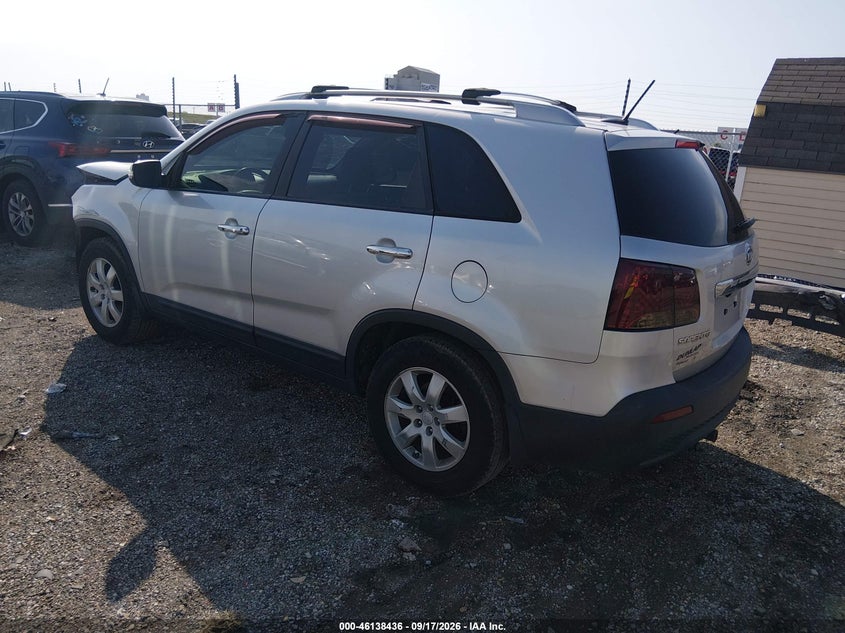 Vin: 5xykt3a12bg008915, lot: 46638170, kia sorento lx 20113
