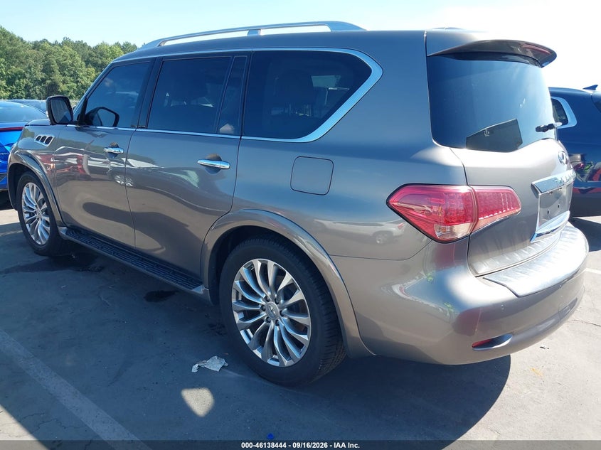 Vin: jn8az2ne4f9087811, lot: 46638178, infiniti qx80 20153