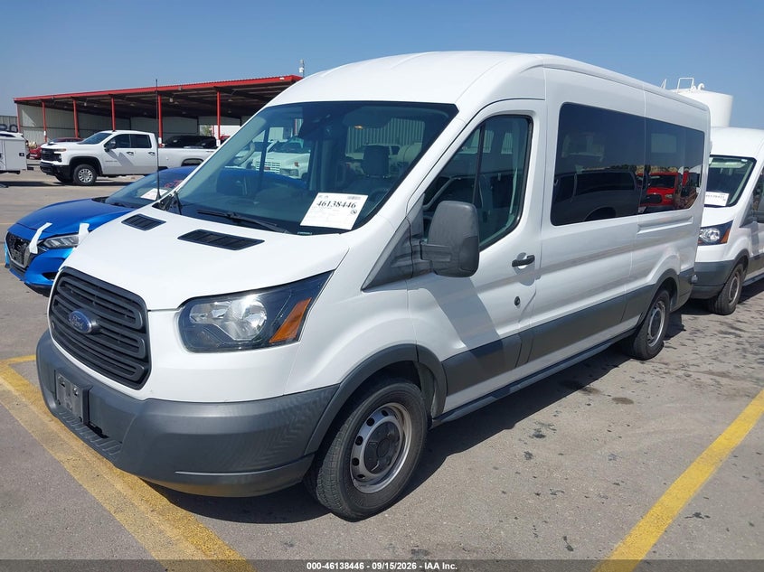 Vin: 1fbax2cm7jkb18826, lot: 46638180, ford transit-350 xl 20182